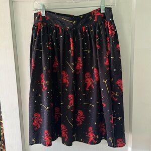 SourPuss Circle Skirt Little Devils with Pockets